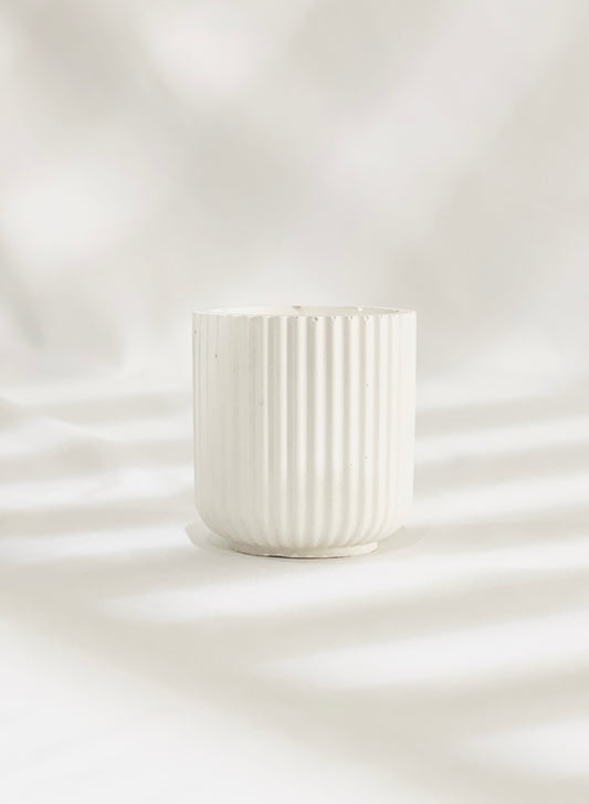 Ribbed Jar