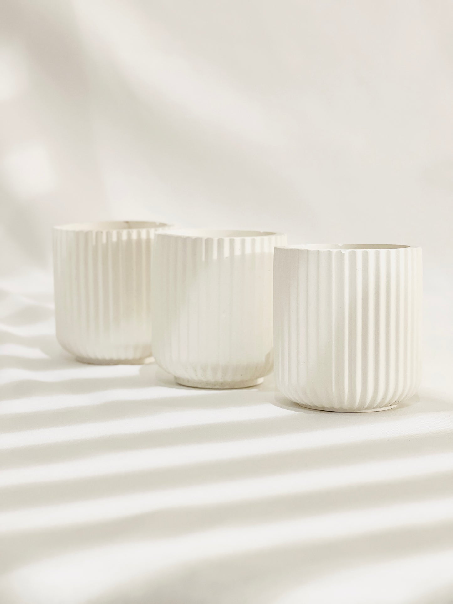 Ribbed Jar