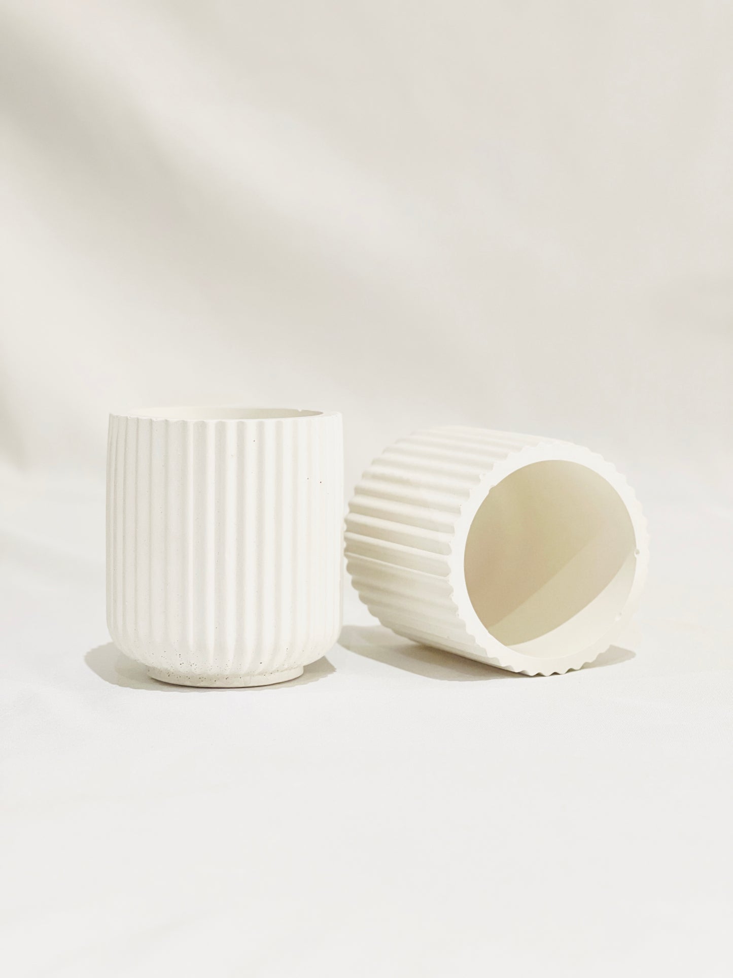 Ribbed Jar