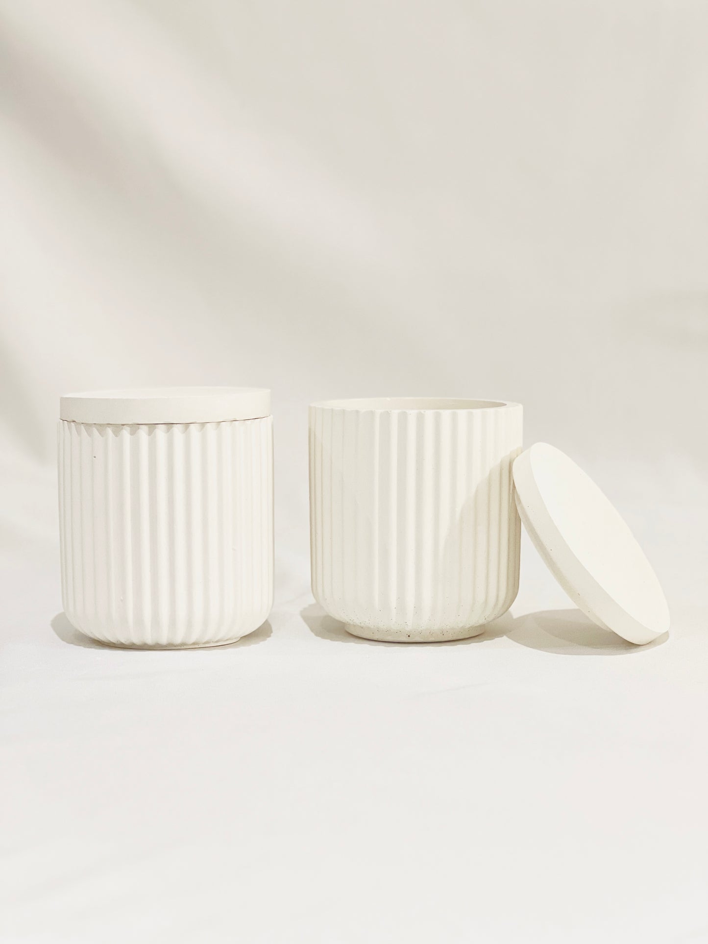 Ribbed Jar